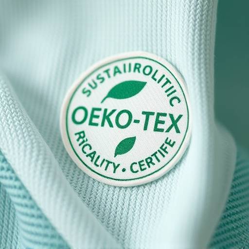 Selo de certifica√§√£o de sustentabilidade OEKO-TEX